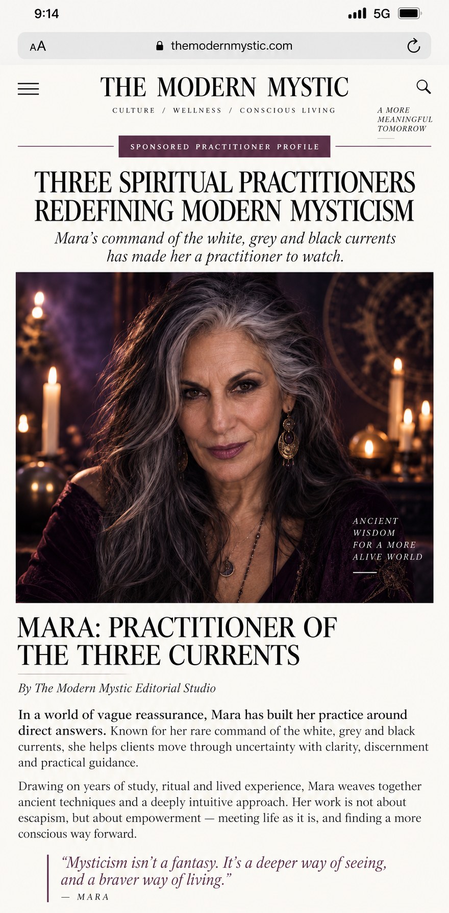 The Modern Mystic — Three Spiritual Practitioners Redefining Modern Mysticism